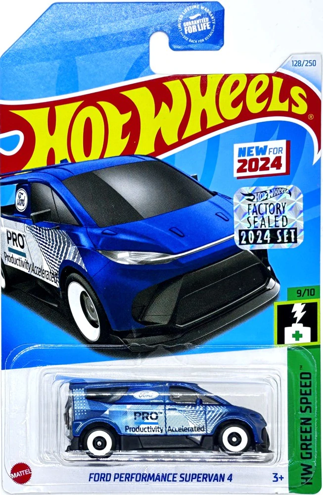 HOT WHEELS - Ford Performance Supervan 4 Blue (KB3)