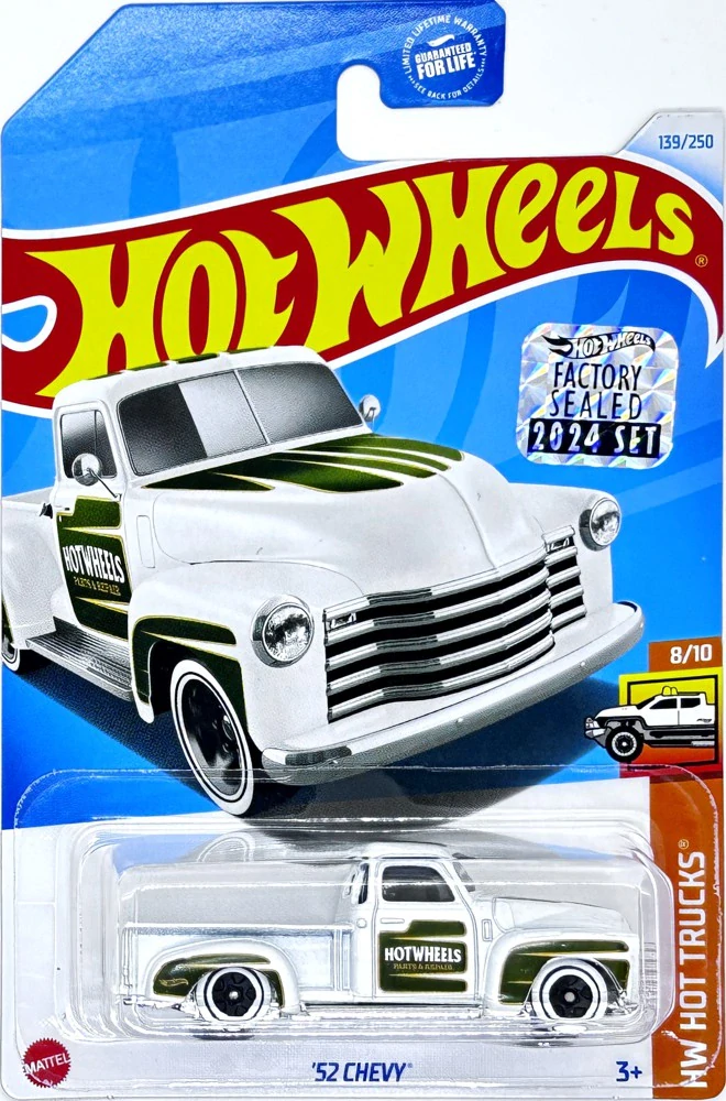 HOT WHEELS - '52 Chevy White (KB5)