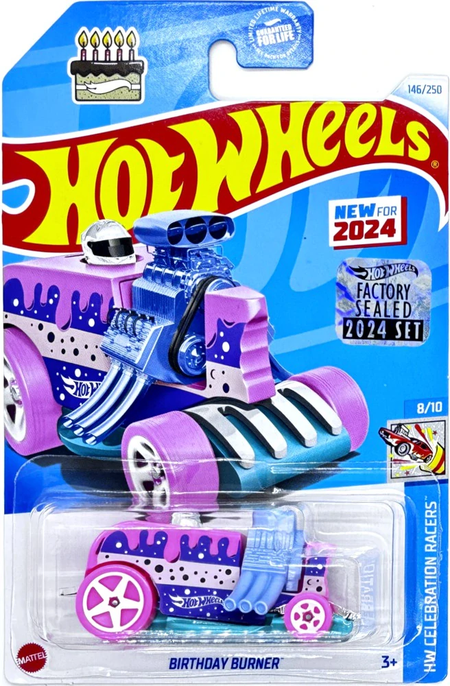 HOT WHEELS - Birthday Burner Pink (KB6)