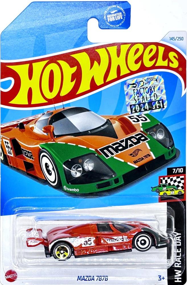 HOT WHEELS - Mazda 787B Orange (D)