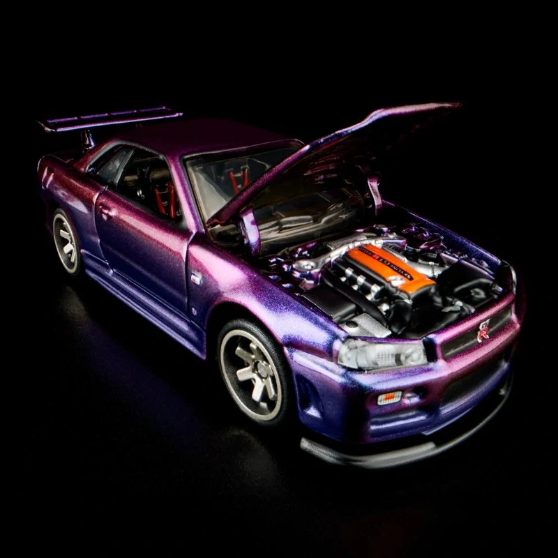 Hot Wheels - RLC Exclusive Nissan Skyline GT-R BNR34 - violet