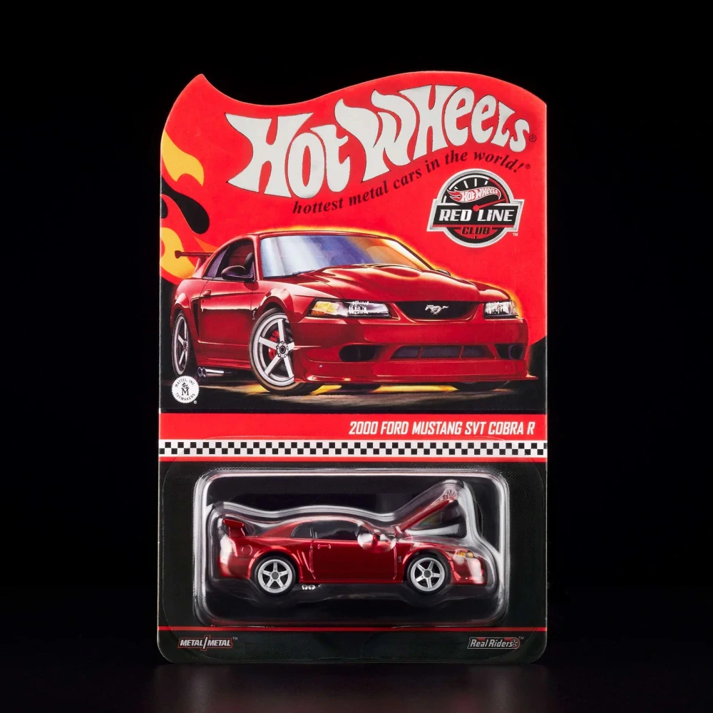 Hot Wheels - RLC Exclusive 2000 Ford Mustang SVT Cobra R - Red JCP10