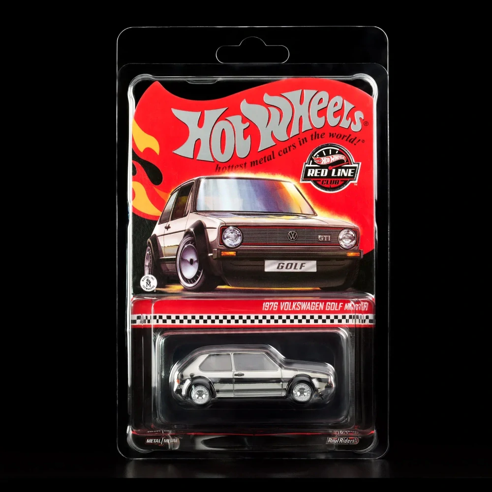 Hot Wheels - RLC Exclusive 1976 Volkswagen Golf Mk1 GTI - Shadowchrome JCP07