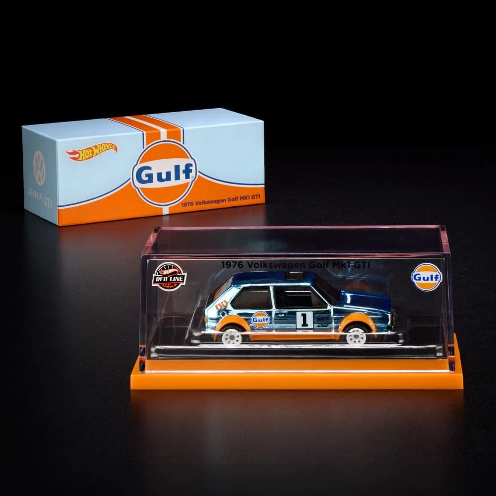 Hot Wheels - RLC Exclusive 1976 Volkswagen Golf Mk1 GTI - Blue JJY63