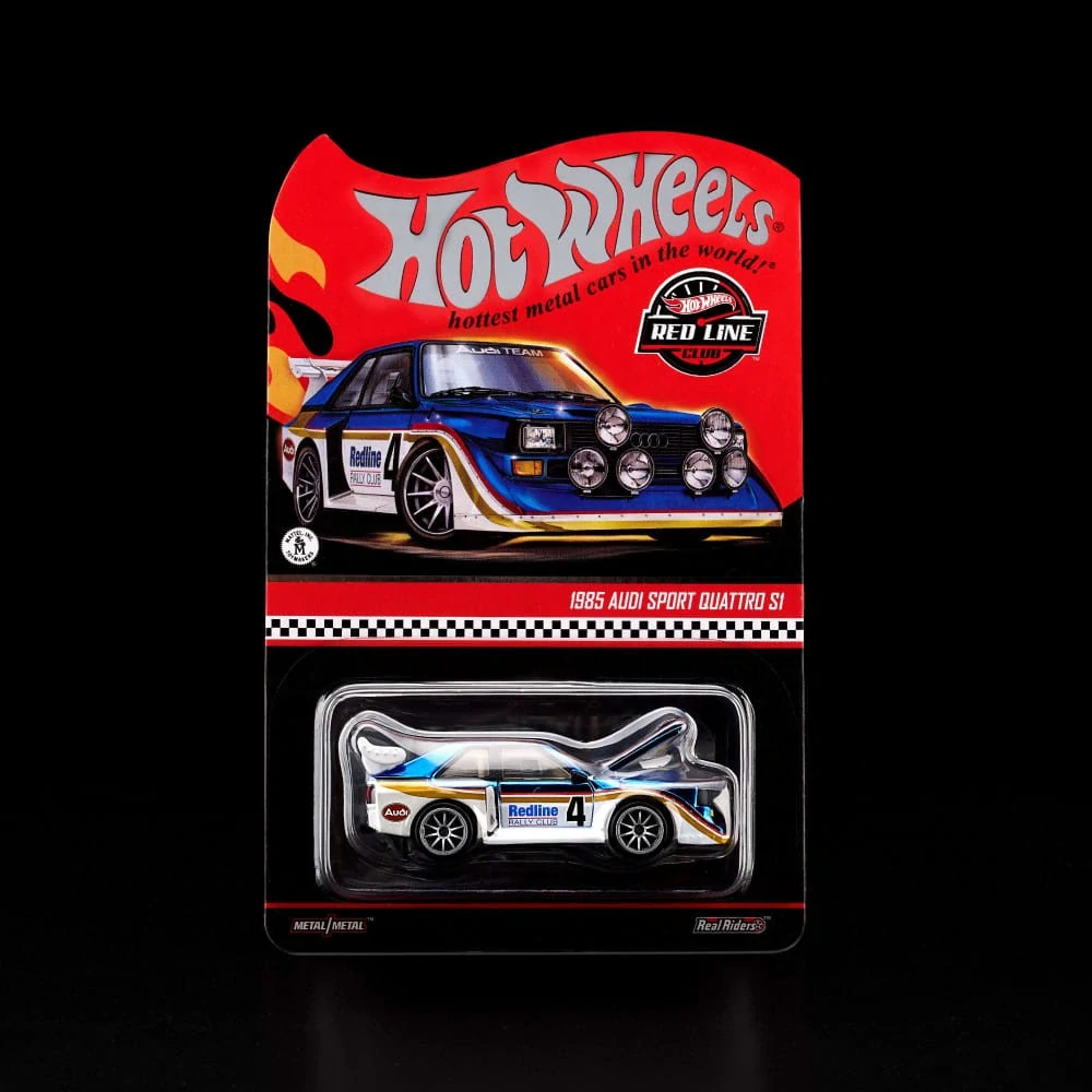 Hot Wheels - RLC Exclusive 1985 Audi Sport quattro S1 - White-Blue JJY70