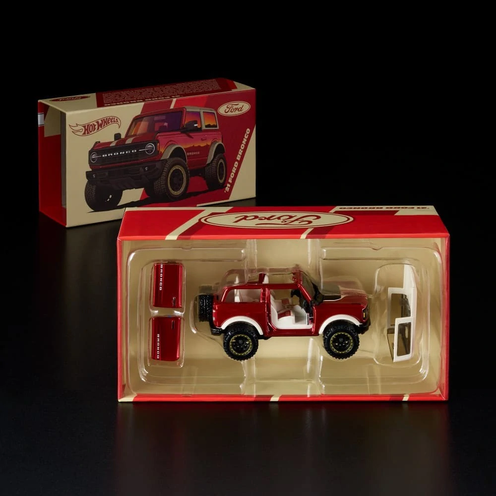 Hot Wheels - RLC Exclusive ’21 Ford Bronco - Red JJY74