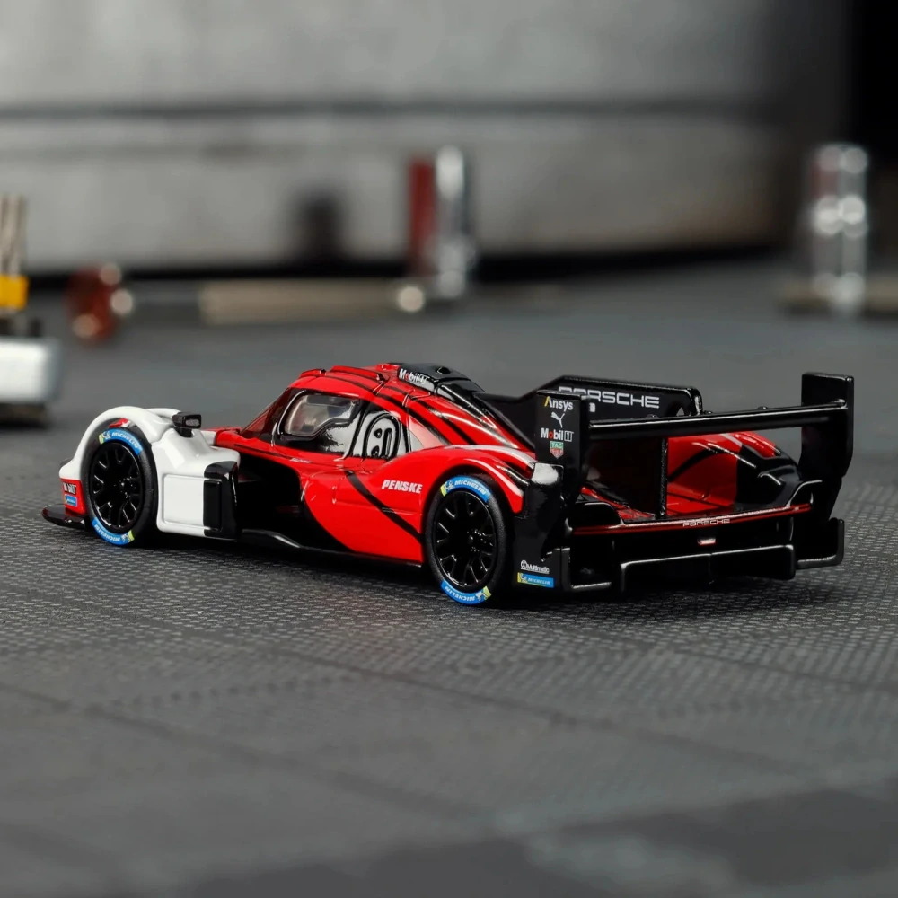 Hot Wheels - Elite 64 Porsche 963 - Red-White JCP46