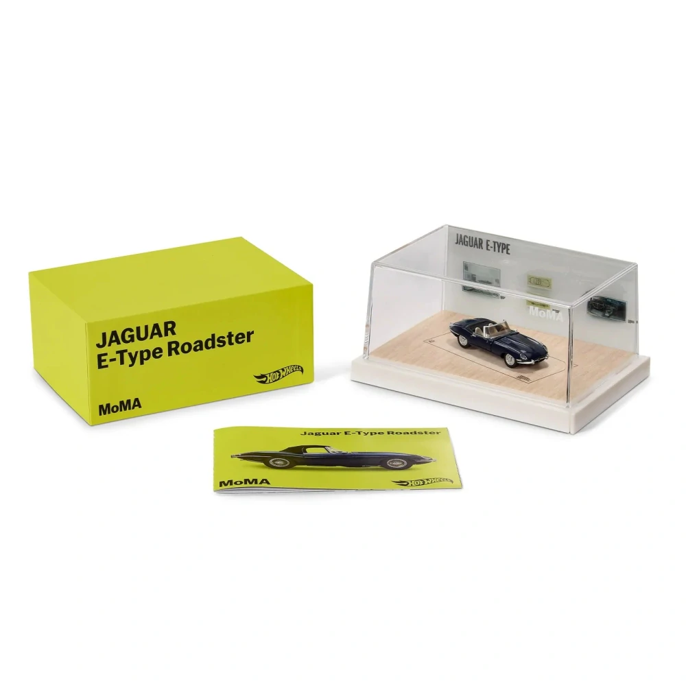 Hot Wheels x MoMA Jaguar E-Type Roadster - Blue JGL49