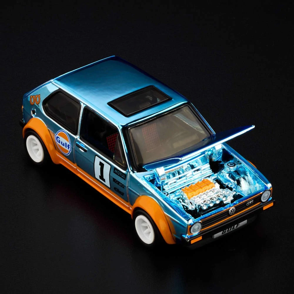 Hot Wheels - RLC Exclusive 1976 Volkswagen Golf Mk1 GTI - Blue JJY63