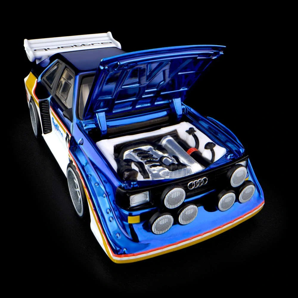 Hot Wheels - RLC Exclusive 1985 Audi Sport quattro S1 - White-Blue JJY70