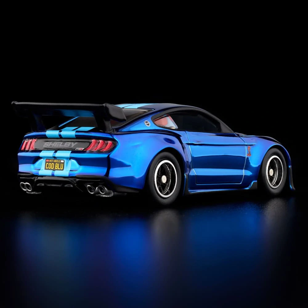 Hot Wheels - Hot Wheels RLC 2022 Ford Mustang Shelby GT500 Code Red - Blue JJY59