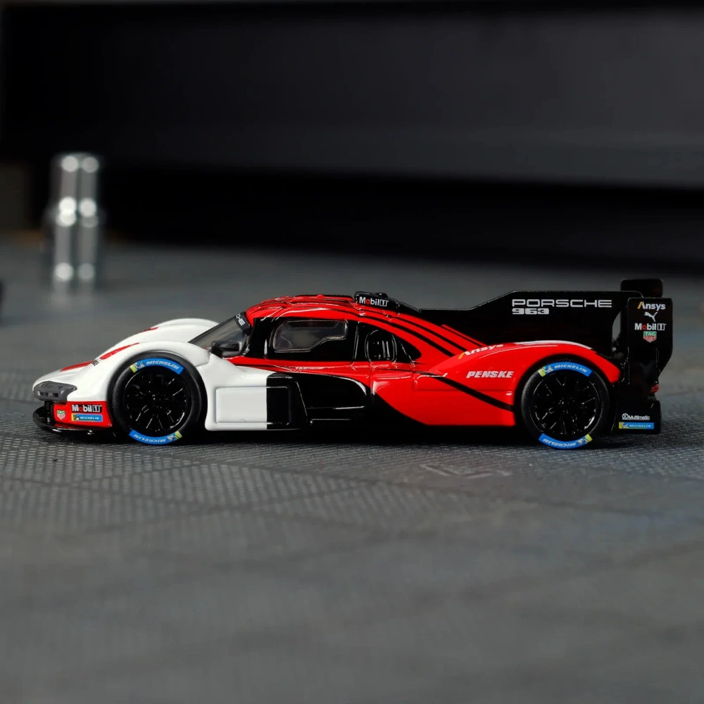 Hot Wheels - Elite 64 Porsche 963 - Red-White JCP46