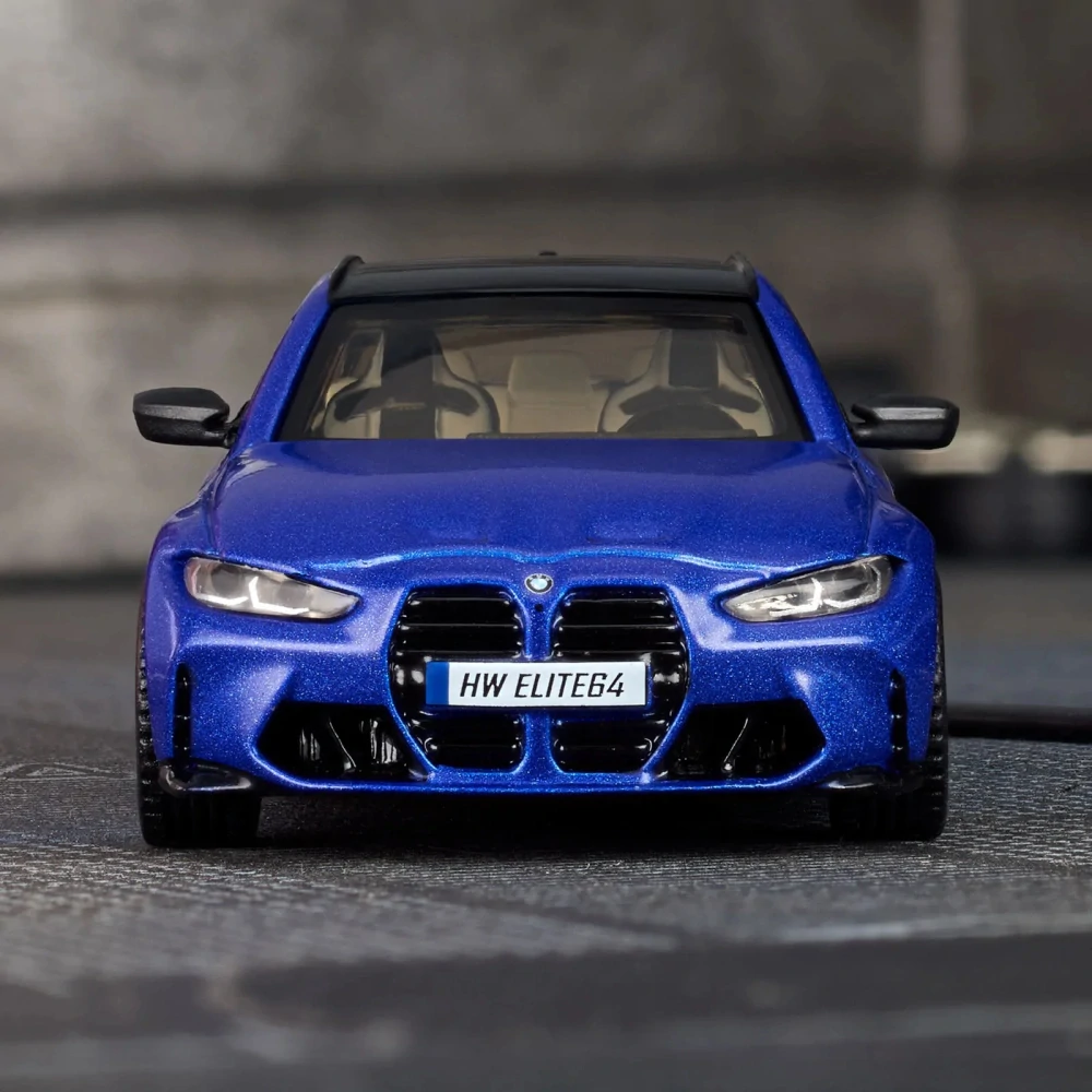 Hot Wheels - Elite 64 BMW M3 Touring - Blue HWR93
