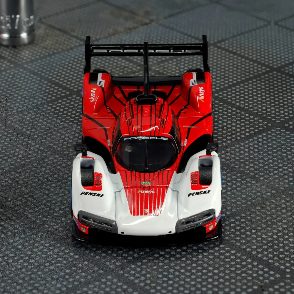 Hot Wheels - Elite 64 Porsche 963 - Red-White JCP46