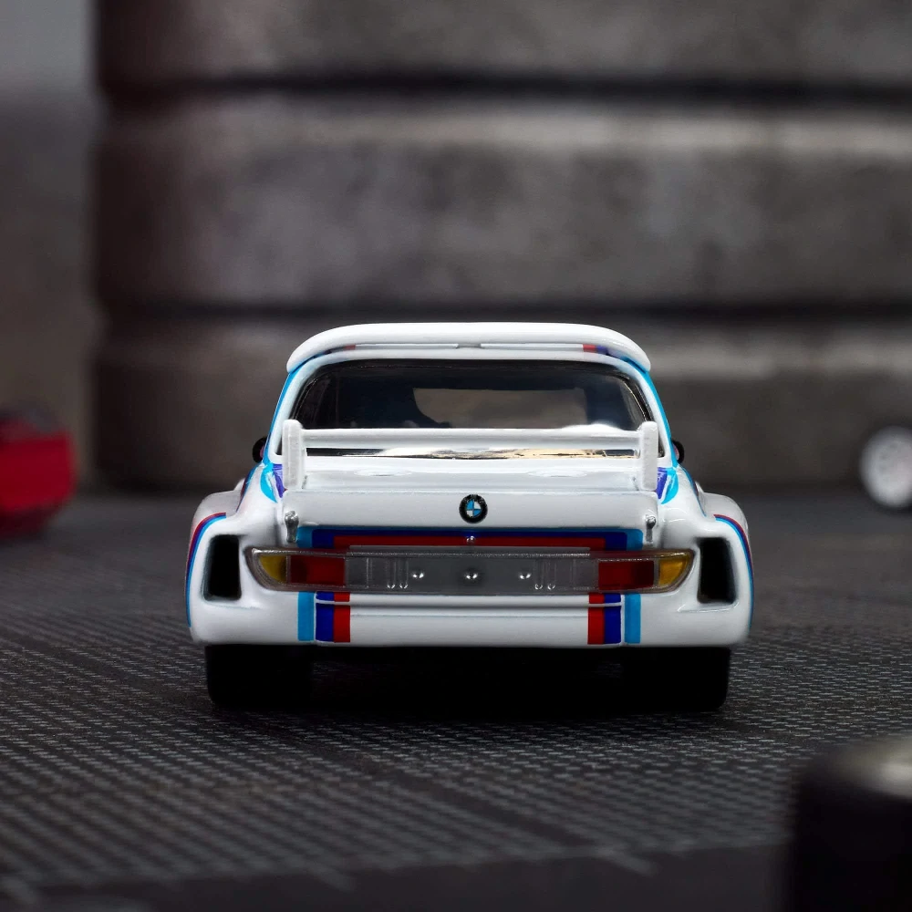 Hot Wheels - Elite 64 1975 BMW 3.0 CSL Race - White JCP42