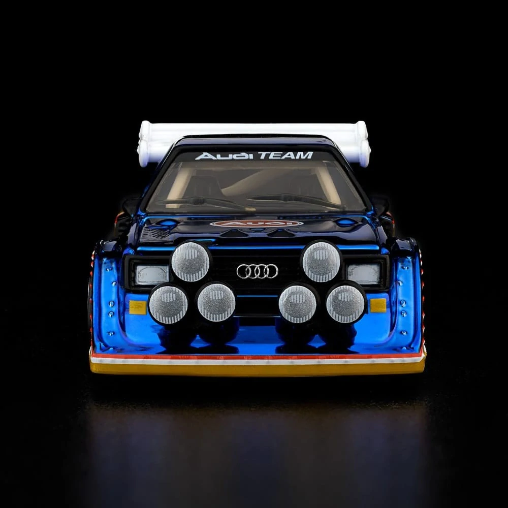 Hot Wheels - RLC Exclusive 1985 Audi Sport quattro S1 - White-Blue JJY70