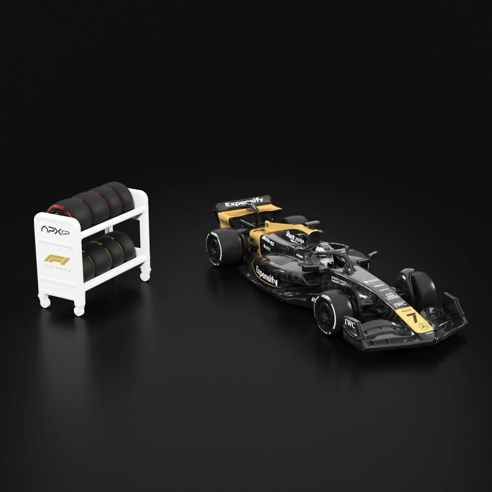 Hot Wheels - F1 The Movie Vehicle - Black-Gold JMT03