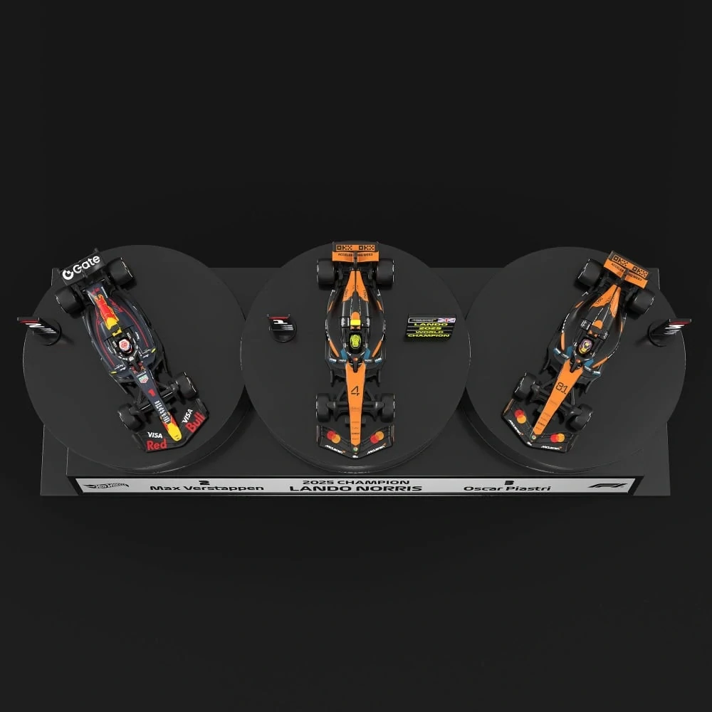 Hot Wheels - 2025 Formula 1 Podium Set - JRB40