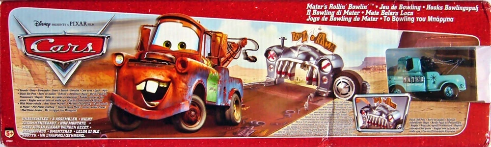 Cars (Auta) - Bowlingová dráha - Mater Rollin' Bowlin'