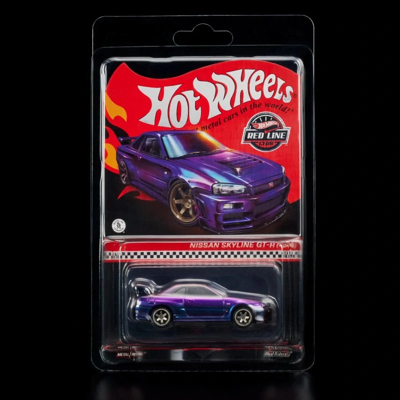 Hot Wheels - RLC Exclusive Nissan Skyline GT-R BNR34 - violet