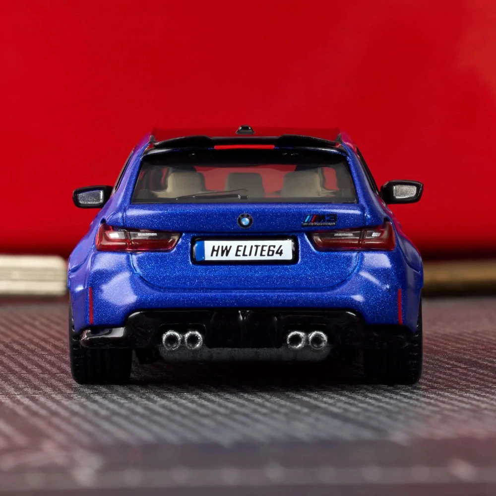 Hot Wheels - Elite 64 BMW M3 Touring - Blue HWR93