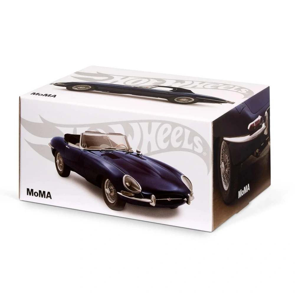 Hot Wheels x MoMA Jaguar E-Type Roadster - Blue JGL49