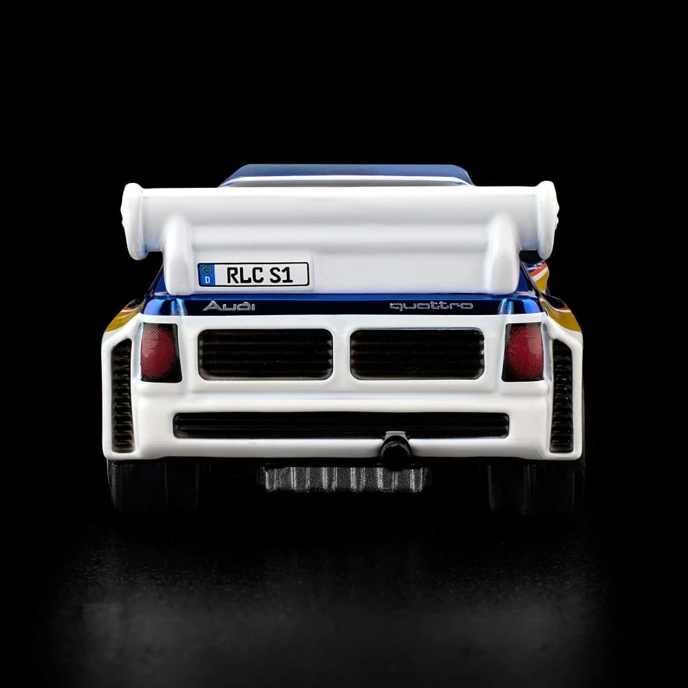 Hot Wheels - RLC Exclusive 1985 Audi Sport quattro S1 - White-Blue JJY70