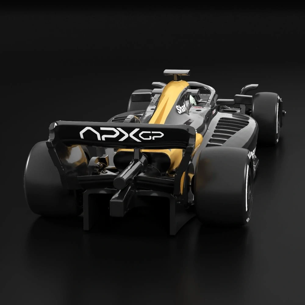 Hot Wheels - F1 The Movie Vehicle - Black-Gold JMT03