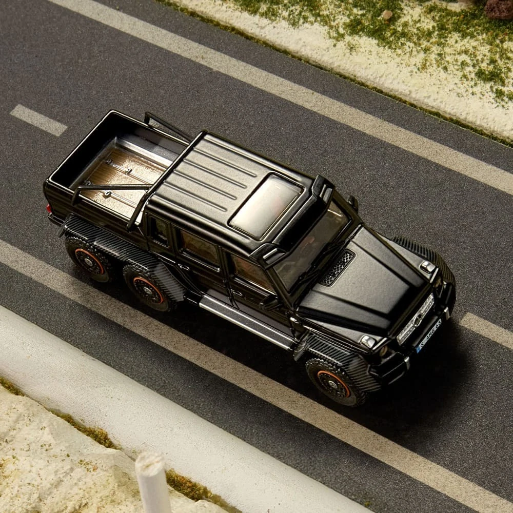 Hot Wheels - Elite 64 Mercedes-Benz G 63 AMG 6x6 - Black JCP45