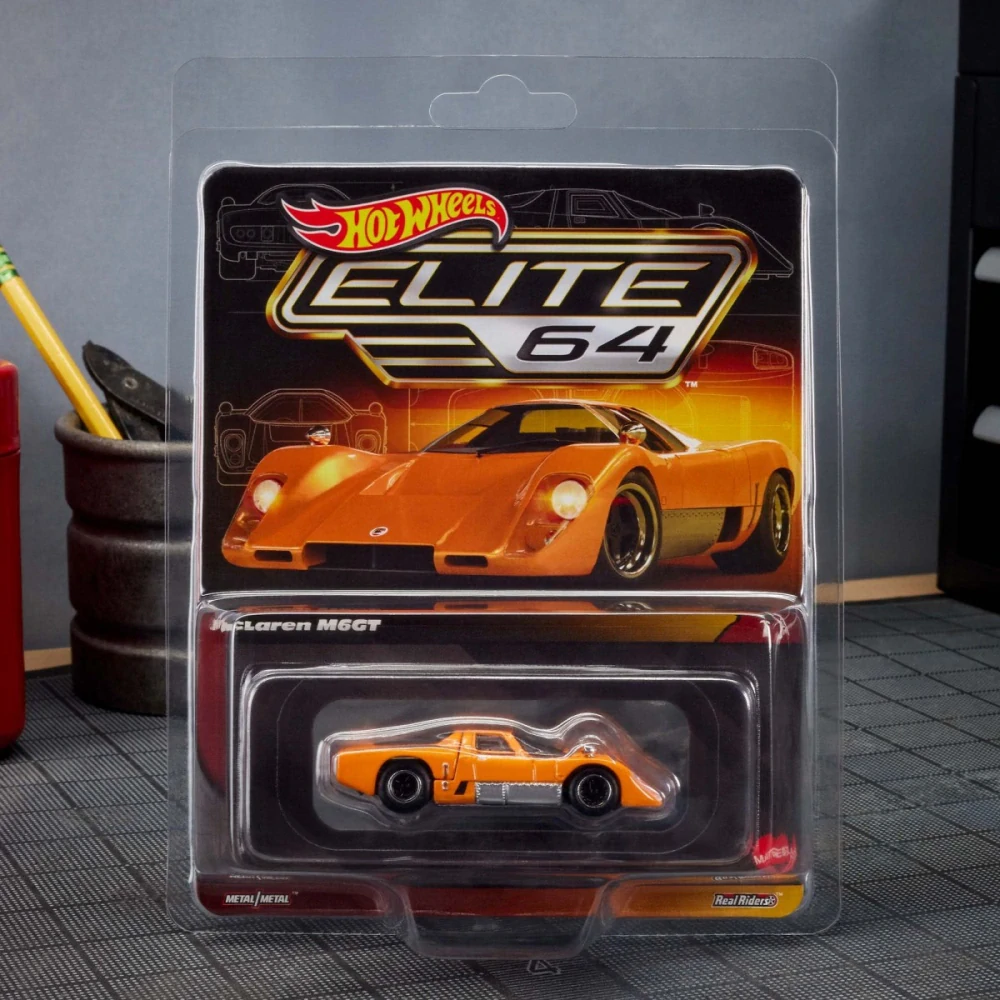Hot Wheels - Elite 64 McLaren M6GT - Orange HWG05