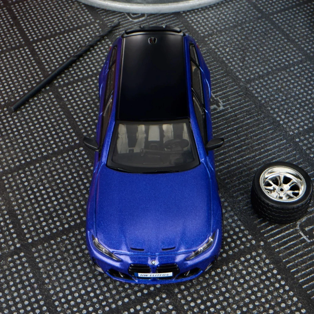 Hot Wheels - Elite 64 BMW M3 Touring - Blue HWR93