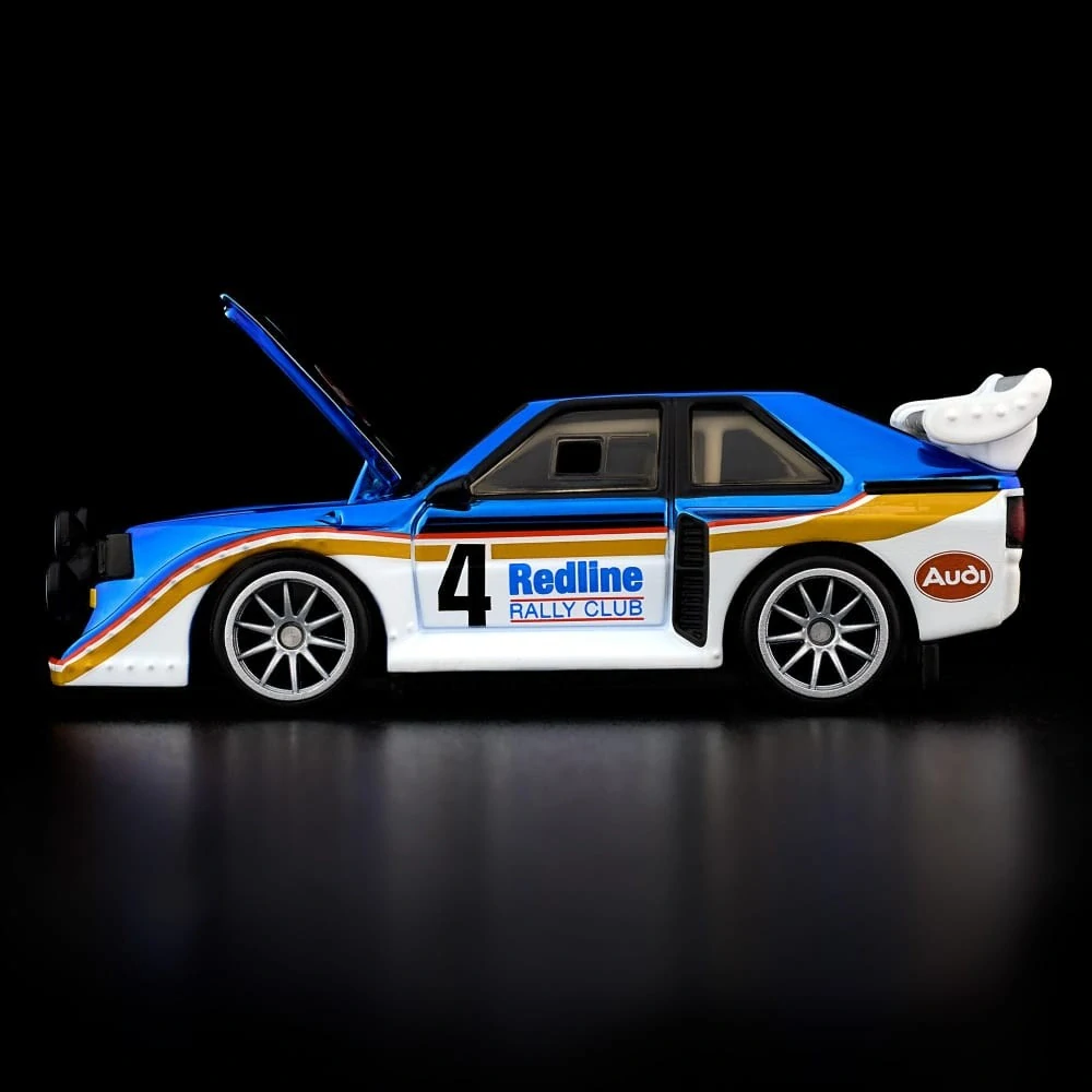 Hot Wheels - RLC Exclusive 1985 Audi Sport quattro S1 - White-Blue JJY70