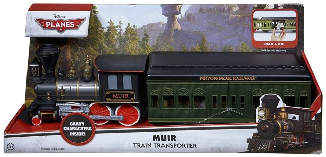 Planes 2: Fire & Rescue - Muir Train Transporter (Letadla 2: Hasiči a záchranáři)