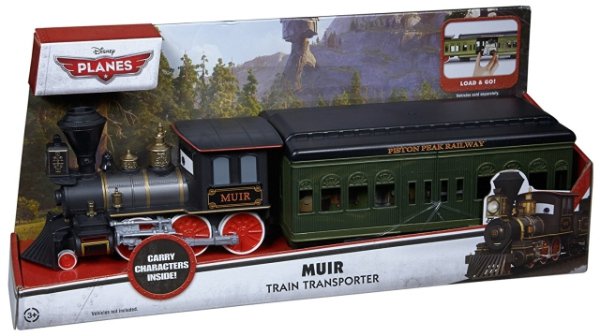Planes 2: Fire & Rescue - Muir Train Transporter (Letadla 2: Hasiči a záchranáři)
