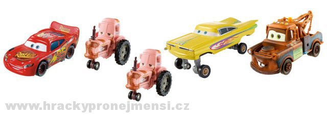 Cars (Auta) - 5pack Tractor Stampede