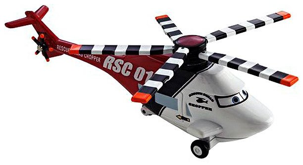 Cars Toon (Auta - Burákovy povídačky) - Rescue Squad Chopper - poškozený obal