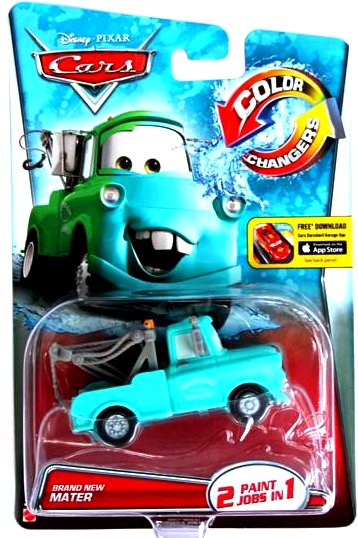 Cars 2 (Auta 2) - Color Changers Brand New Mater (Burák měnící barvu)