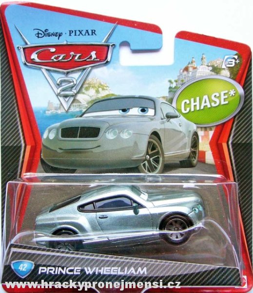Cars 2 (Auta 2) - Prince Wheeliam CHASE