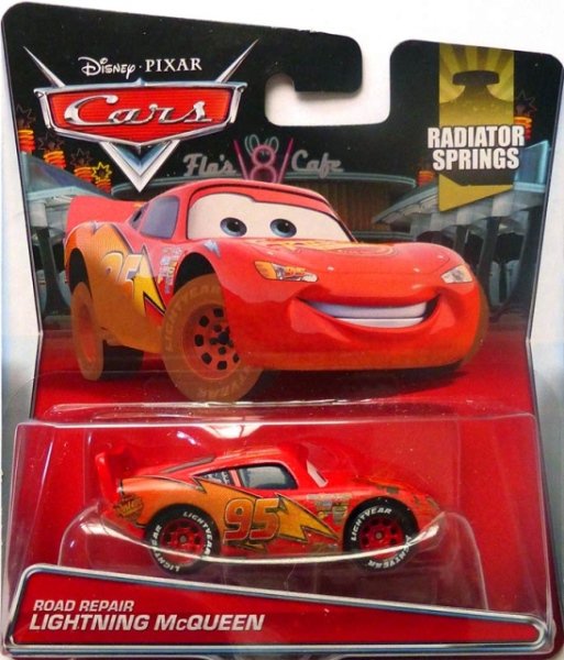 Cars 2 (Auta 2) - Road Repair Lightning McQueen (Blesk)