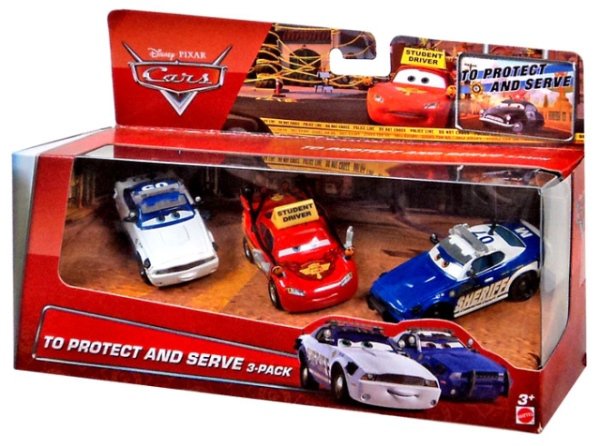 Cars 2 (Auta 2) - To Protect and Serve - 3pack
