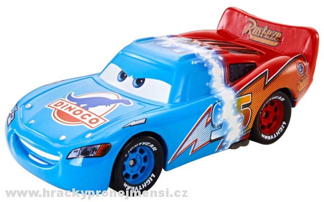 Cars 2 (Auta 2) - Transforming Lightning McQueen (Blesk McQueen)