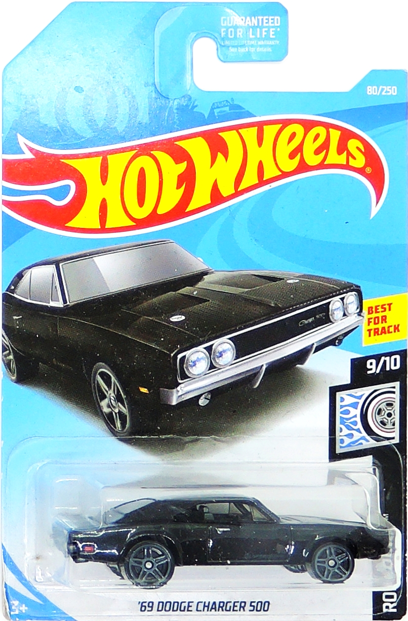 Hot Wheels - '69 Dodge Charger 500 (black)