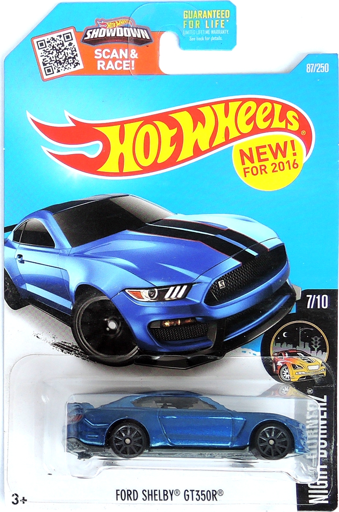 Hot Wheels - Ford Shelby GT350R (blue)