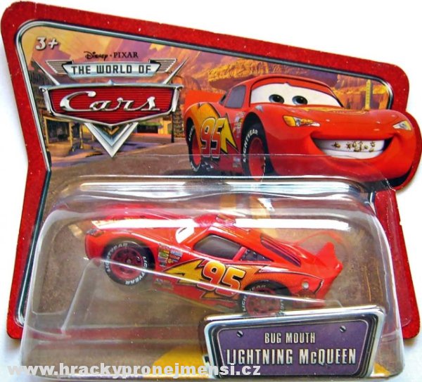 Cars (Auta) - Bug Mouth McQueen (Blesk s mouchami na zubech) The World Of Cars