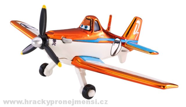 Planes (Letadla) - Racing Dusty Crophopper Metallic (Prášek)