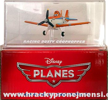 Planes (Letadla) - Racing Dusty Crophopper Metallic (Prášek)