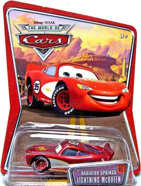 Cars (Auta) - Radiator Springs McQueen (Blesk McQueen) The World Of Cars
