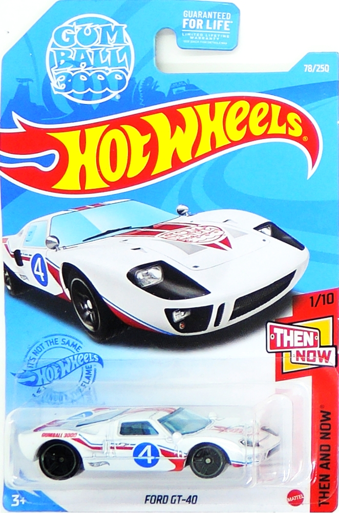 Hot Wheels - Ford GT-40 (white)