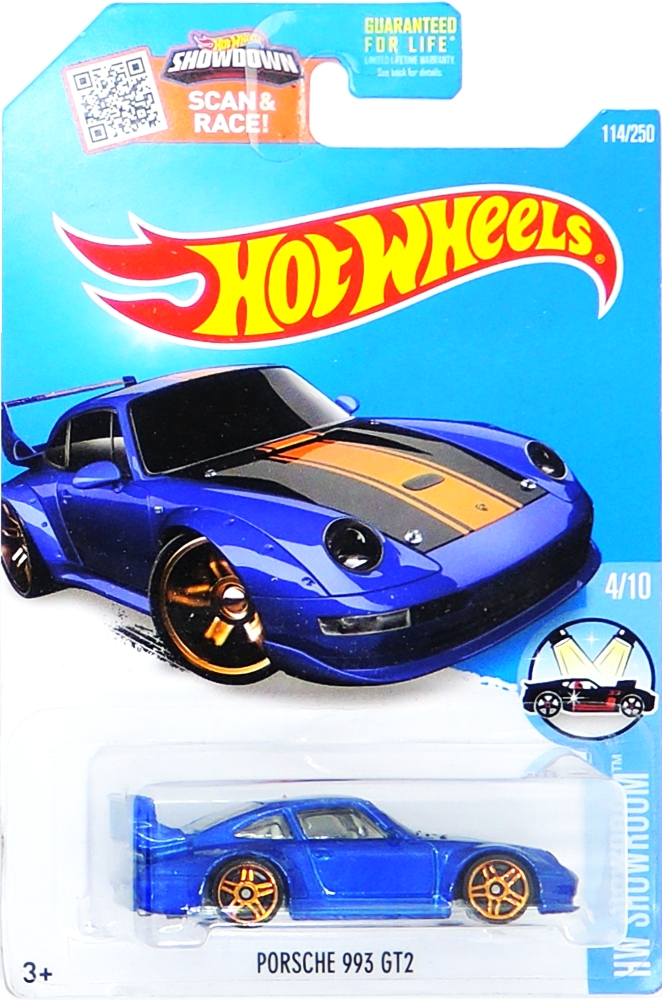 Hot Wheels - Porsche 993 GT2 (blue)