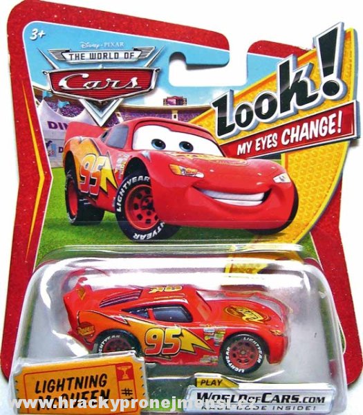 Cars (Auta) - Lightning McQueen (Blesk) - Look (měnící pohled)